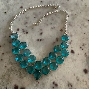 Sterling blue topaz beautiful on!!